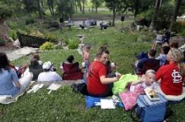 Crowd at Rock in the Rock Garden