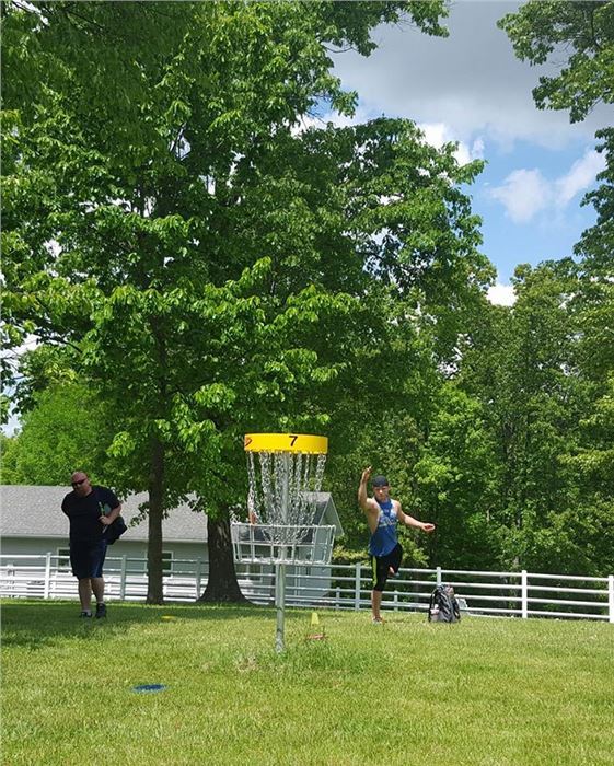 Litz Disc Golf Course Hole 7