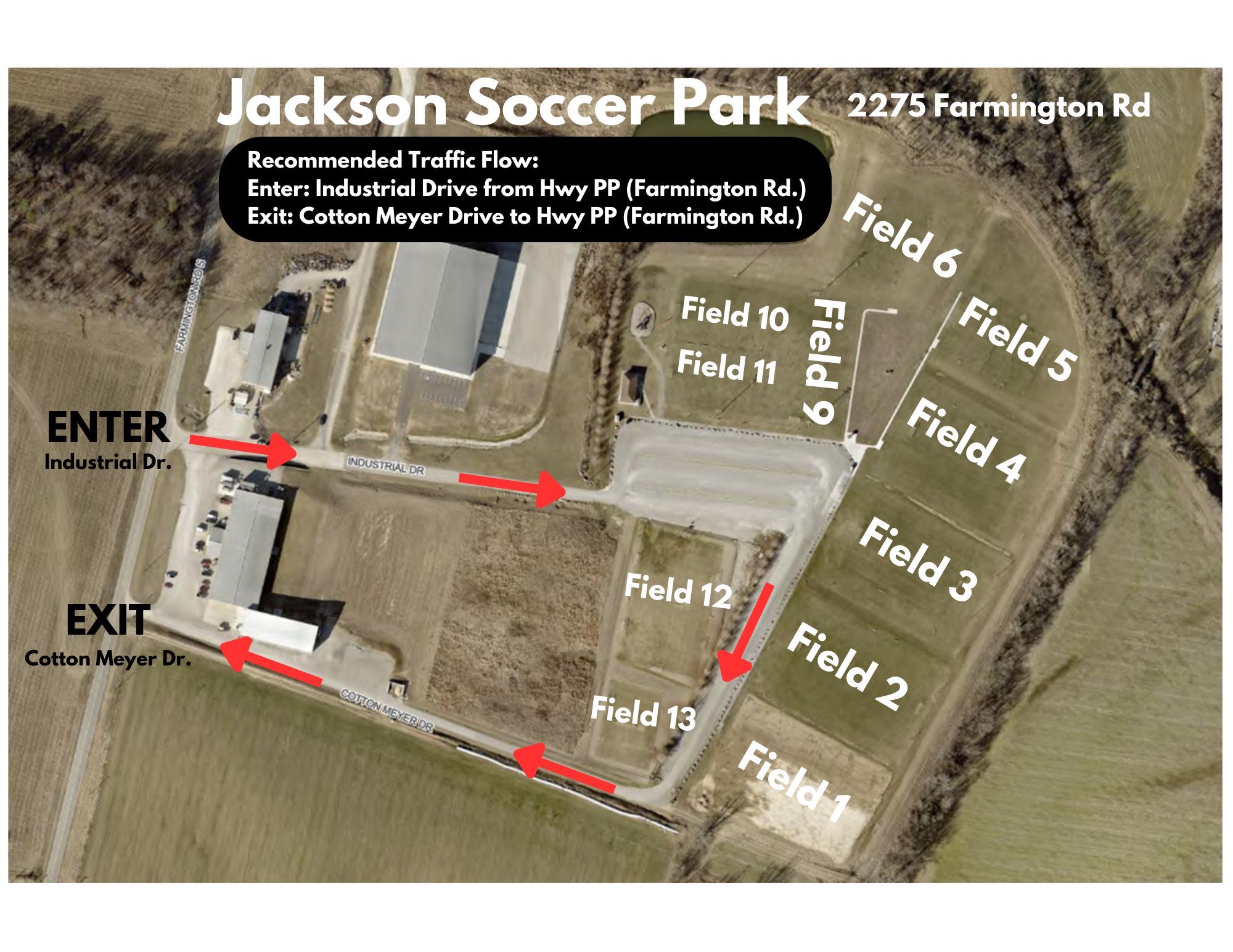 Soccer Park Map
